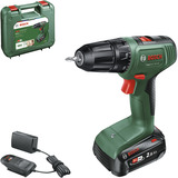 Bosch Heimwerken & Garten Akku-Bohrschrauber EasyDrill 18V-38 grün/schwarz, Li-Ionen Akku 2,5Ah, Koffer, POWER FOR ALL ALLIANCE