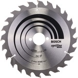 Bosch Professional PRO Wood Kreissägeblatt, Ø 190mm, 24Z Bohrung 30mm, für Handkreissägen
