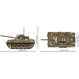 COBI M18 Hellcat, Konstruktionsspielzeug Maßstab 1:28