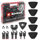 EINHELL Multitool-Set 35-teilig, in XL-PLUS-CASE, Sägeblatt-Satz für Metall, für Multifunktionswerkzeuge