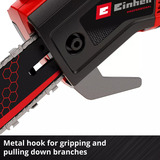 EINHELL Professional Akku-Hochentaster GP-LC 18/20 Li T BL-Solo rot/schwarz, ohne Akku und Ladegerät