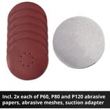 EINHELL Professional Akku-Trockenbauschleifer TP-DW 18/225 Li - Solo, 18Volt rot/schwarz, ohne Akku und Ladegerät