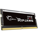G.Skill SO-DIMM 32 GB DDR5-4800, Arbeitsspeicher schwarz, F5-4800S3838A32GX1-RS, Ripjaws, INTEL XMP