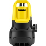 Kärcher Entwässerungspumpe SP 9.500 Dirt, Tauch- / Druckpumpe gelb/schwarz, 280 Watt, für Schmutzwasser