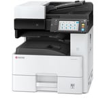 Kyocera ECOSYS MZ3201ix, Multifunktionsdrucker grau/dunkelgrau, USB, LAN, Scan, Kopie, Fax, Duplex (Druck), Duplex (Scan)