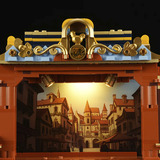 Lumibricks Mittelalterliche Truppenkutsche, Konstruktionsspielzeug 