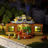 Lumibricks Mittelalterliche Truppenkutsche, Konstruktionsspielzeug 