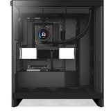 NZXT H7 Flow ( 2024 ) , Tower-Gehäuse schwarz, Tempered Glass