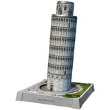 Ravensburger 3D Puzzle Iconics: Schiefer Turm von Pisa - mit Licht 216 Teile