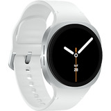SAMSUNG Galaxy Watch8, Smartwatch silber, 40 mm, LTE, Sport Band S/M