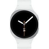SAMSUNG Galaxy Watch8, Smartwatch silber, 40 mm, LTE, Sport Band S/M