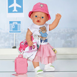 ZAPF Creation BABY born® Deluxe Reise-Outfit 43 cm, Puppenzubehör 