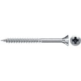fischer Spanplattenschraube ClassicFast II 6,0x140 Senkkopf PZ 100 Stück, mit Teilgewinde