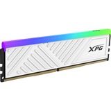 ADATA DIMM 16 GB DDR4-3600  , Arbeitsspeicher weiß, AX4U360016G18I-SWHD35G, XPG Spectrix D35G, INTEL XMP
