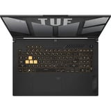 ASUS TUF Gaming F17 (FX707VV-HX240W), Gaming-Notebook grau, Intel® Core™ i7-13620H, NVIDIA GeForce RTX 4060, 16 GB DDR5, 1 TB (1 TB SSD), Windows 11 Home