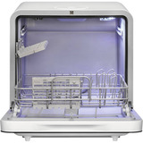 Bomann Tisch-Geschirrspüler TSG 5702 , Spülmaschine weiß/schwarz, mit 5 Liter Wassertank