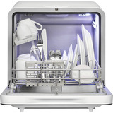 Bomann Tisch-Geschirrspüler TSG 5702 , Spülmaschine weiß/schwarz, mit 5 Liter Wassertank