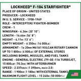 COBI Lockheed F-104 Starfighter, Konstruktionsspielzeug 
