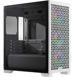 Cooler Master Elite 302, Tower-Gehäuse weiß, Tempered Glass