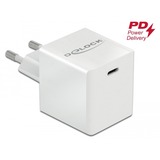 DeLOCK USB Ladegerät 1x USB-C PD 3.0 kompakt, 40 Watt weiß