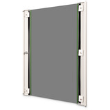 Digitus Glas-Fronttür für 19" 16HE Wandgehäuse Unique Serie, Frontpanel grau, 16 Höheneinheiten