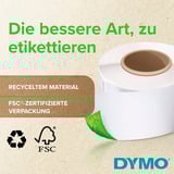 Dymo LabelWriter ORIGINAL Vielzweck-Etiketten, 19 x 51 mm 12 Rollen mit je 500 Etiketten