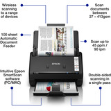 Epson Workforce ES-550W, Einzugsscanner schwarz
