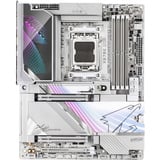 GIGABYTE X870E AORUS MASTER X3D ICE, Mainboard silber/weiß