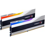 G.Skill DIMM 32 GB DDR5-6400 (2x 16 GB) Dual-Kit, Arbeitsspeicher silber, F5-6400J3239G16GX2-TZ5RS, Trident Z5 RGB, INTEL XMP
