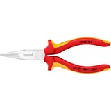 KNIPEX Flachrundzange 25 06 160 , Greifzange gezahnte Griffflächen