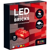 Light STAX Basic Transparent, Konstruktionsspielzeug kompatibel mit LEGO