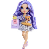 MGA Entertainment Rainbow High Pretty in Paris - Violet Willow, Puppe 