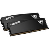 Patriot DIMM 48 GB DDR5-8000 (2x 24 GB) Dual-Kit, Arbeitsspeicher schwarz, VEU548G8036K, Viper Elite 5 Ultra, INTEL XMP