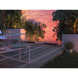 Philips HUE White & Color Ambiance Amarant lineare Außenleuchte, LED-Leuchte schwarz