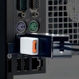 SMARTKEEPER ESSENTIAL Keyboard/Mouse Lock (UM03), Einsteckschloss Farbcode Orange
