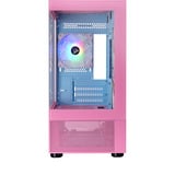 Thermaltake View 170 TG ARGB , Tower-Gehäuse rosa, Tempered Glass x 2