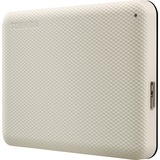 Toshiba Canvio Advance 1 TB, Externe Festplatte beige, Micro-USB-B 3.2 Gen 1 (5 Gbit/s)