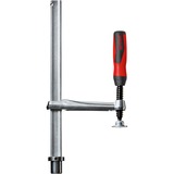 BESSEY Spannelement TW28-30-12-2K, Zwinge silber/rot, fixe Ausladung