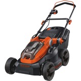 BLACK+DECKER Akku-Rasenmäher CLM3820L1, 36Volt schwarz/orange, Li-Ionen Akku 2,0 Ah