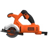 BLACK+DECKER Kompakt-Handkreissäge BES510 orange/schwarz, 400 Watt