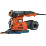 BLACK+DECKER Multischleifer KA280K orange/schwarz, 220 Watt, Koffer