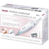 Beurer MP 62 Maniküre-/Pediküre-Set, Nagelpflege weiß/silber