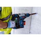 Bosch Akku-Bohrhammer BITURBO GBH 18V-45 C Professional solo blau/schwarz, ohne Akku und Ladegerät, Bluetooth Modul, im Koffer