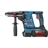 Bosch Akku-Bohrhammer GBH 36 VF-LI Plus Professional blau, 2x Li-Ionen Akku 4,0Ah, in L-BOXX