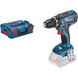 Bosch Akku-Bohrschrauber GSR 18V-28 Professional solo, 18Volt blau/schwarz, ohne Akku und Ladegerät, in L-BOXX