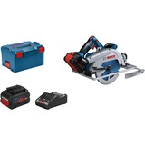 Bosch Akku-Handkreissäge BITURBO GKS 18V-68 GC Professional blau, 2x Akku ProCORE18V 8,0Ah, Bluetooth Modul, in L-BOXX