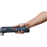 Bosch Akku-Multi-Cutter GOP 12V-28 Professional, 12Volt, Multifunktions-Werkzeug blau/schwarz, 2x Li-Ionen Akku 3,0Ah, in L-BOXX