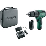 Bosch Akku-Schlagbohrschrauber EasyImpact 12, 12Volt grün/schwarz, 2x Li-Ionen Akku 2,0Ah