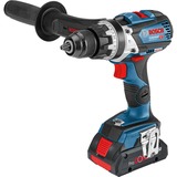 Bosch Akku-Schlagbohrschrauber GSB 18V-110 C Professional, 18Volt blau/schwarz, 2x Akku ProCORE18V 4,0Ah, L-BOXX