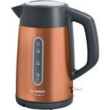 Bosch DesignLine TWK4P439, Wasserkocher bronze/grau, 1,7 Liter